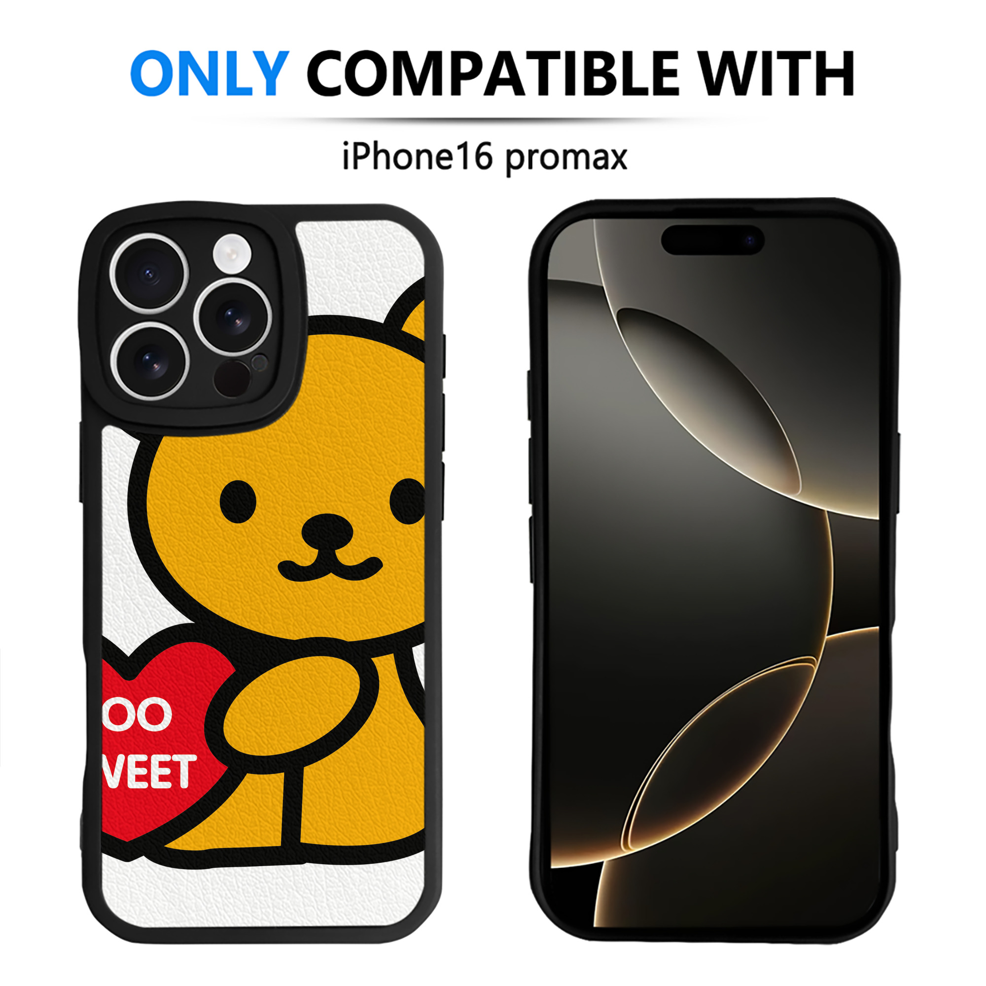 （画像用） Hello Kitty ハローキティ 【iPhone 16シリーズ対応】シリコンスマホケース（レザー調） 材質：シリコン